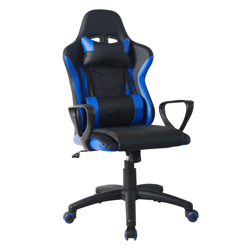 Ekonomická herní židle z umělé kůže z PP loketní opěrky (Y-2566)