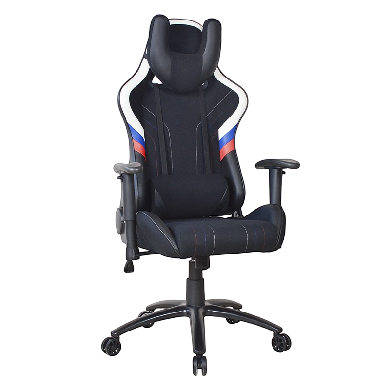 2D loketní opěrka s otočným lakováním, kovová základna, závodní herní židle (T-7116)