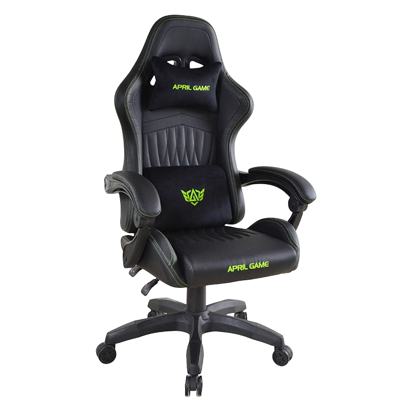 PP polohovatelné područky polohovatelné kožené herní křeslo (T-7130)